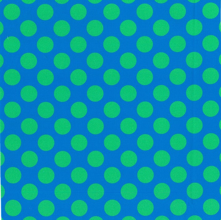 Blockstar Lollipop Fabric Spot Block BF-73 Blue/Green