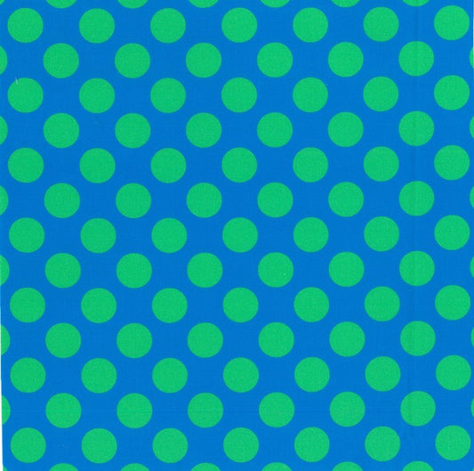 Blockstar Lollipop Fabric Spot Block BF-73 Blue/Green