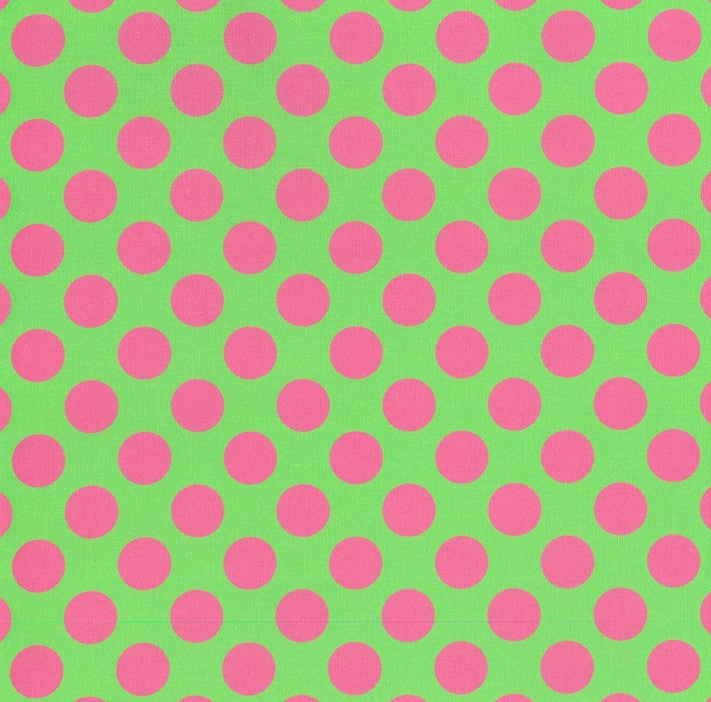 Blockstar Lollipop Fabric Spot Block BF-74 Pink/Green