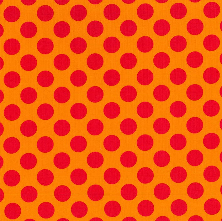 Blockstar Lollipop Fabric Spot Block BF-77 Red/Orange