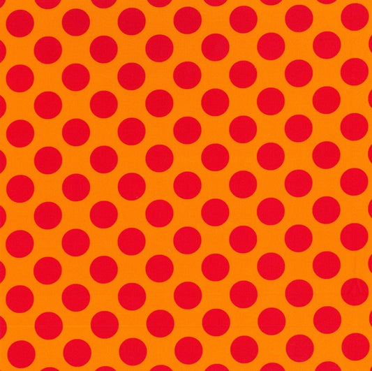 Blockstar Lollipop Fabric Spot Block BF-77 Red/Orange