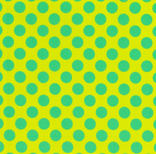 Blockstar Lollipop Fabric Spot Block BF-78 Green/Light Green