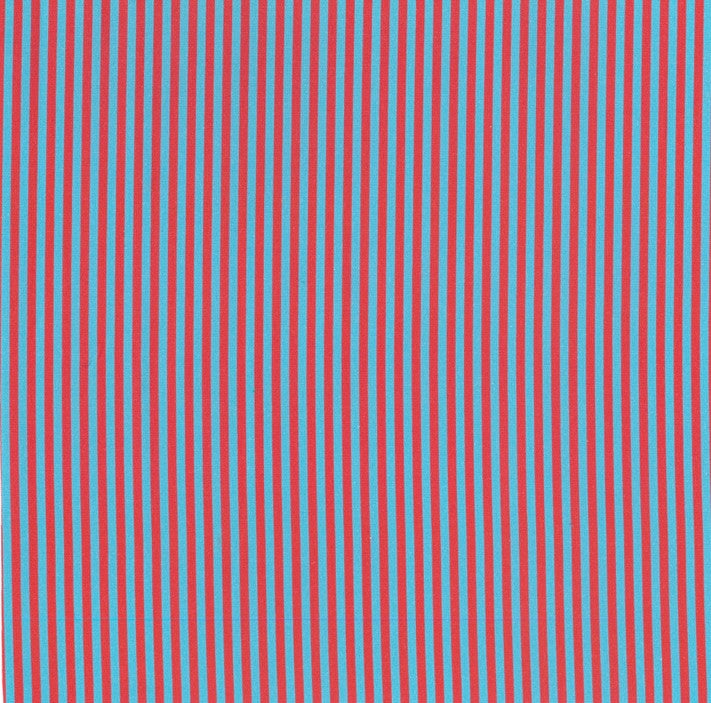 Blockstar Binding Strip Fabric 1/16" Stripe Block BF-79 Mauve/Blue