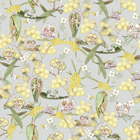 MG1018 May Gibbs Gumnut Gossiping Grey