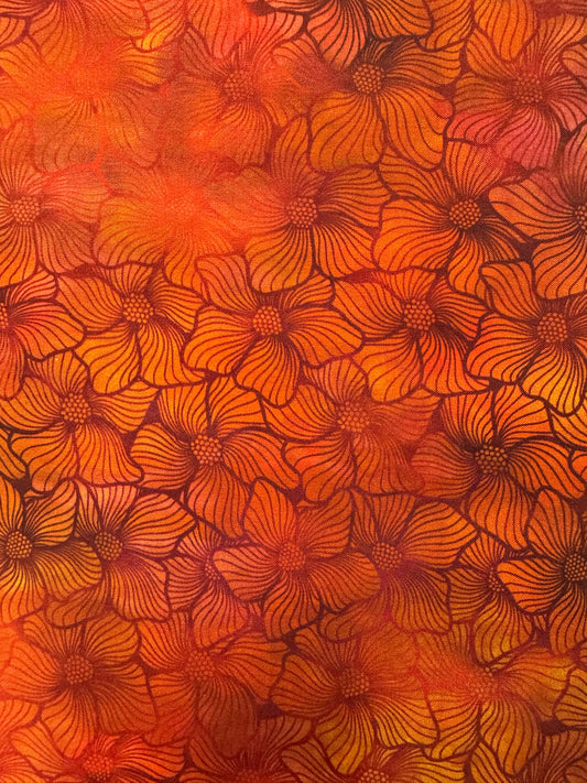 Dear Clara by Jason Yenter - Orange Bloom - 10DCL1
