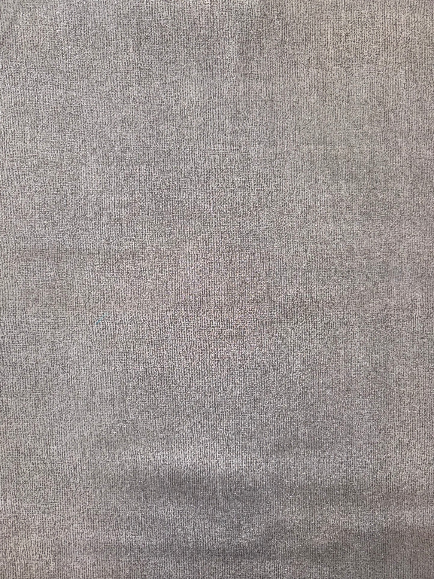 Silver Cotton Burlap Fabric