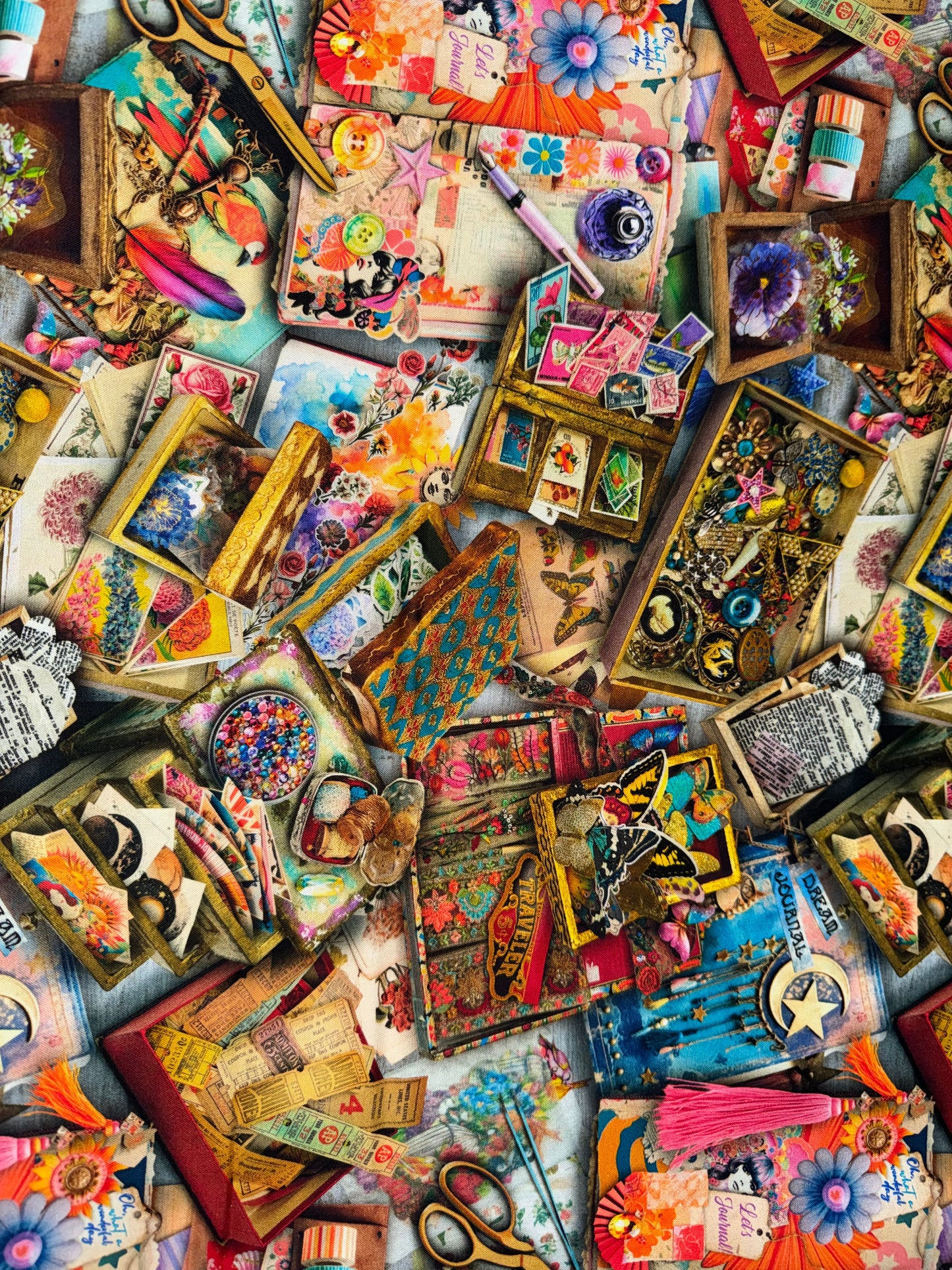Vintage Junk Journallers Desk
