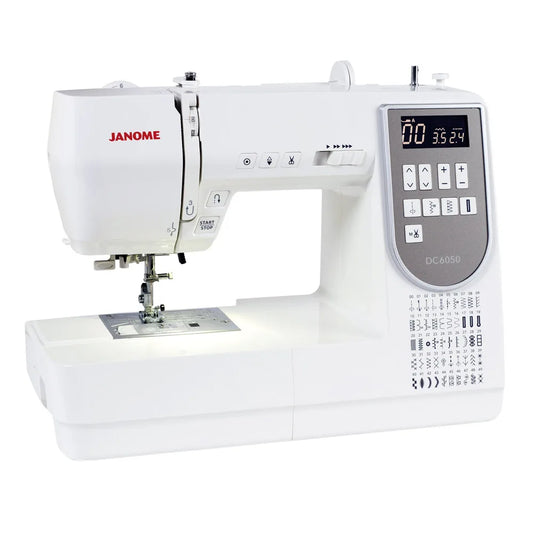 Janome DC6050 Sewing Machine - with a GOLDEN TICKET! Ready for Quilting - In Stock - Available to test sew now. In store only, no further discounts.