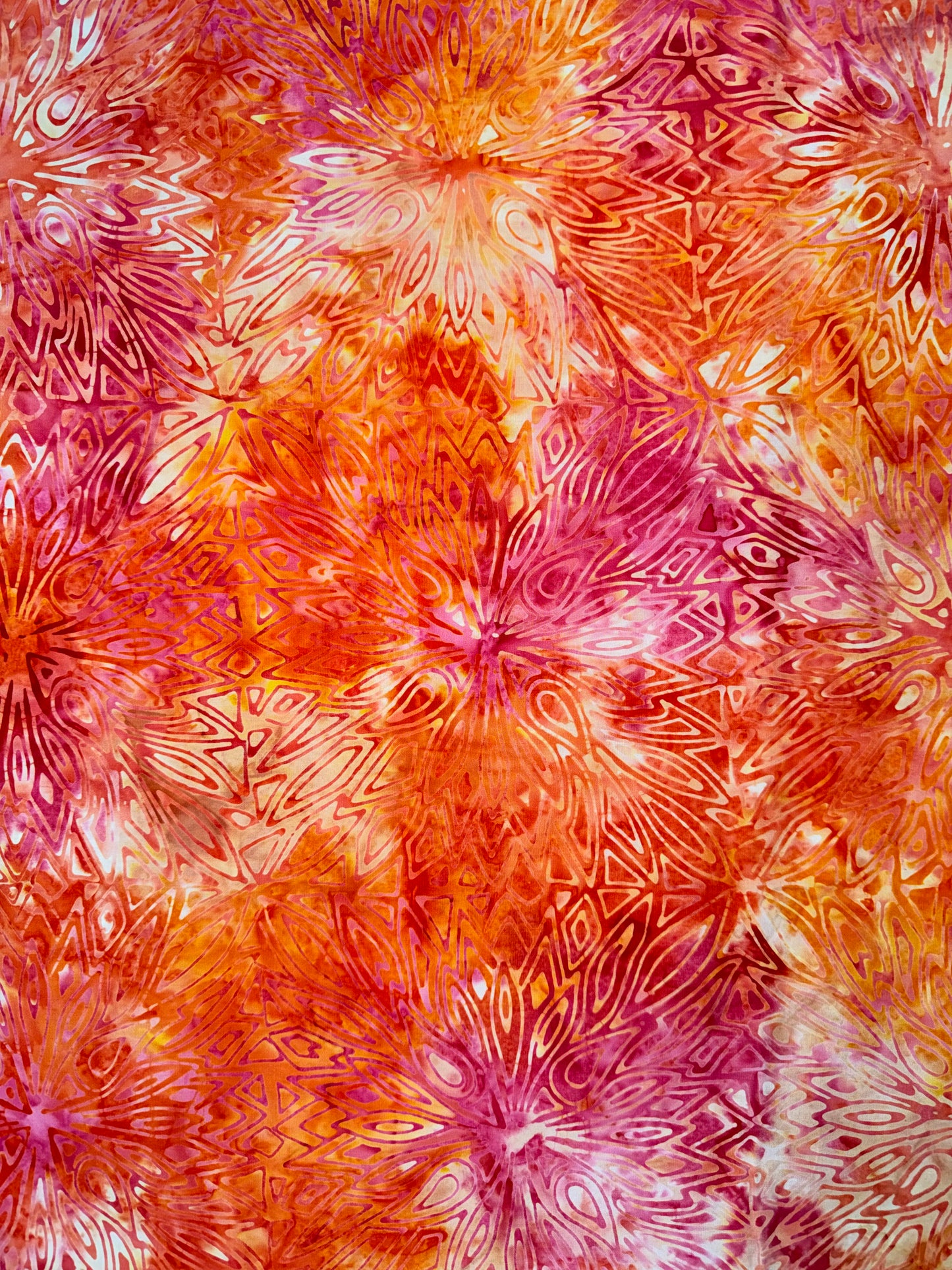 Batik Earth BA-1956 Pinks and Oranges