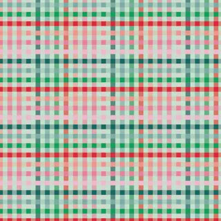 Christmas Fundamentals 1/4" Check Mint DVC1108