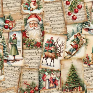 UNO Vintage Santa Collage DVC1224