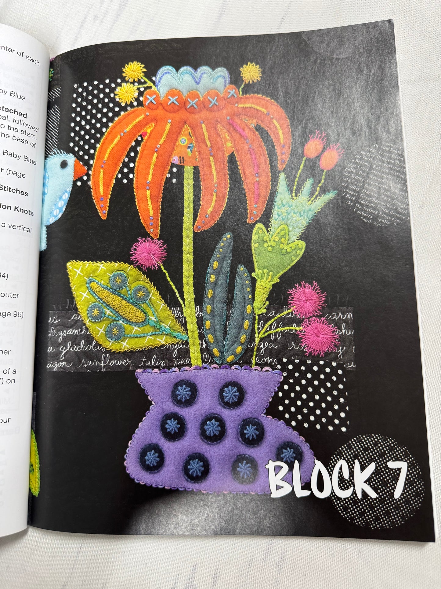 Sue Spargo Fresh Cut Book and 11 Block sets Kit