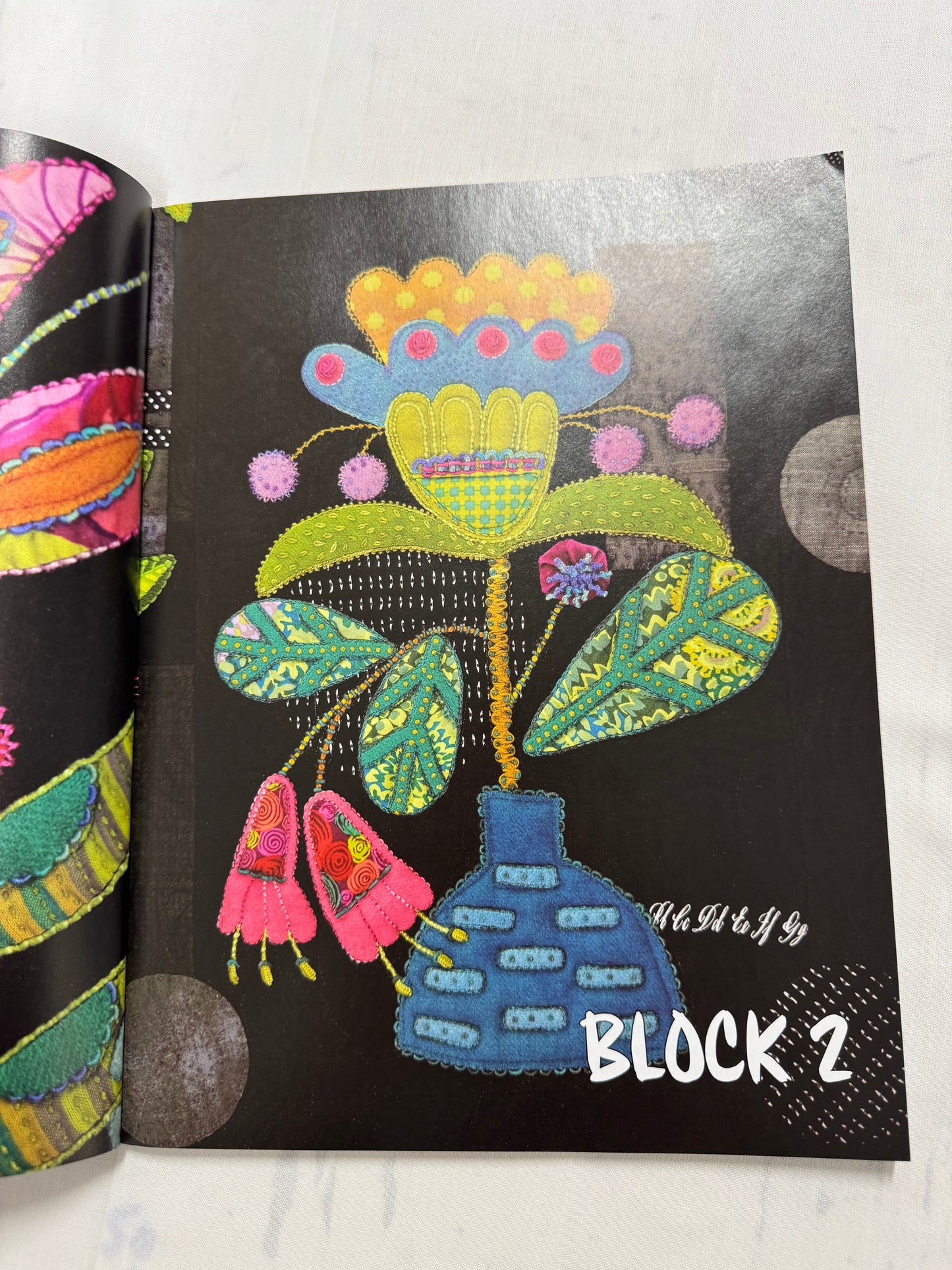 Sue Spargo Fresh Cut Book and 11 Block sets Kit