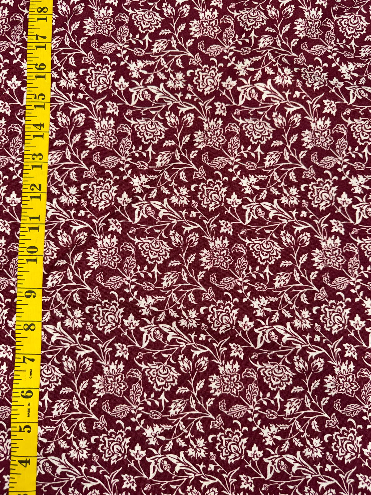William Morris - Winter Garden - Brentwood Red