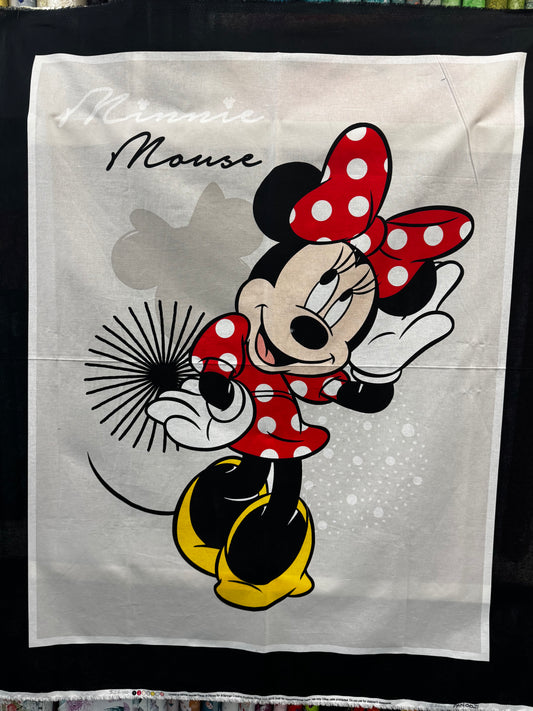 Minnie Mouse Fabric Panel