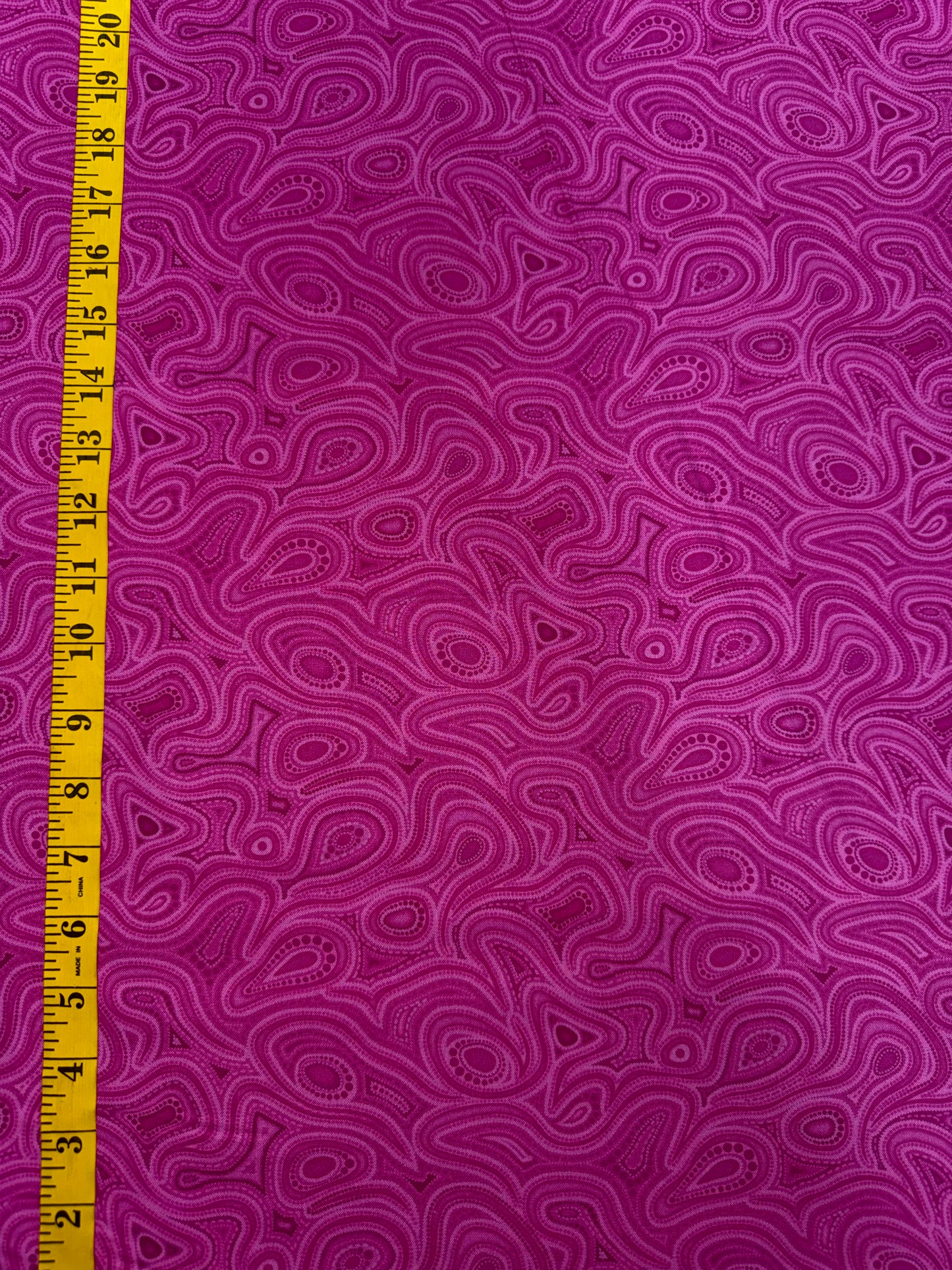 TJUKURPA LAND - Swirls in Pinks