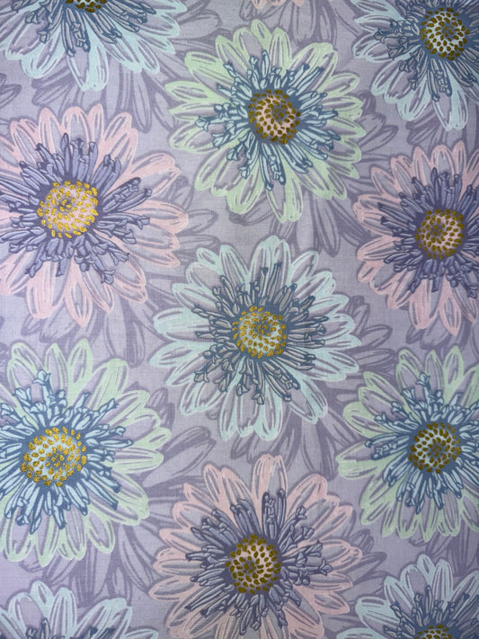 Embossed Blooms Mauve