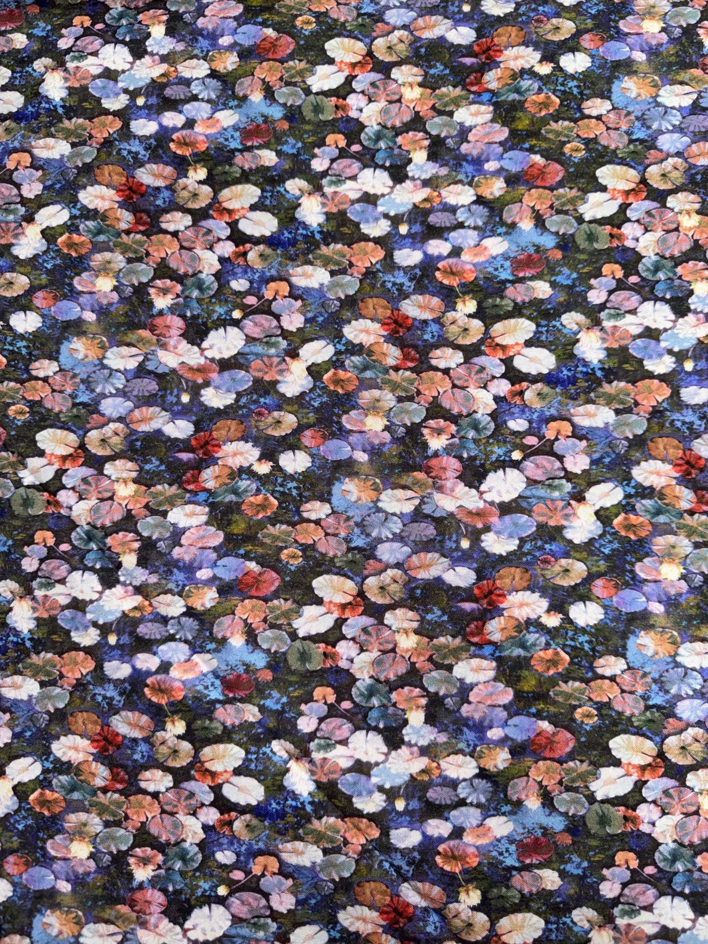Japanese Sakura Blooms Lily - Mauve Lilypads