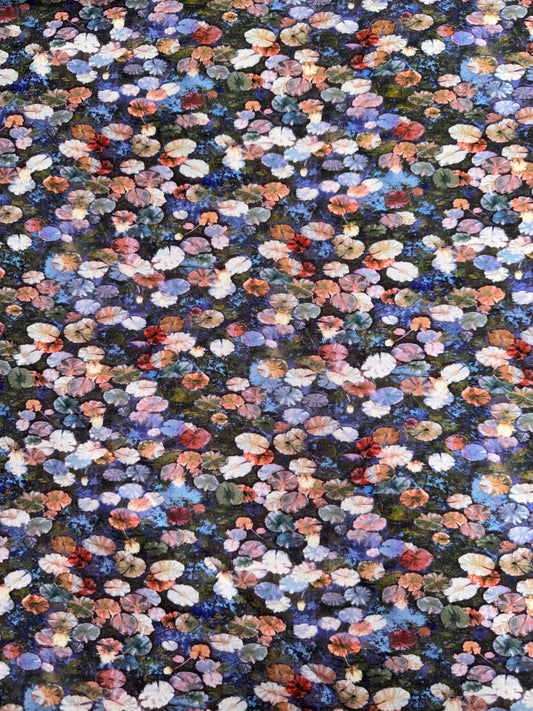 Japanese Sakura Blooms Lily - Mauve Lilypads