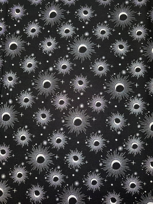 La Luna by Jason Yenter - Black and White Solar Eclipse 9LL-1