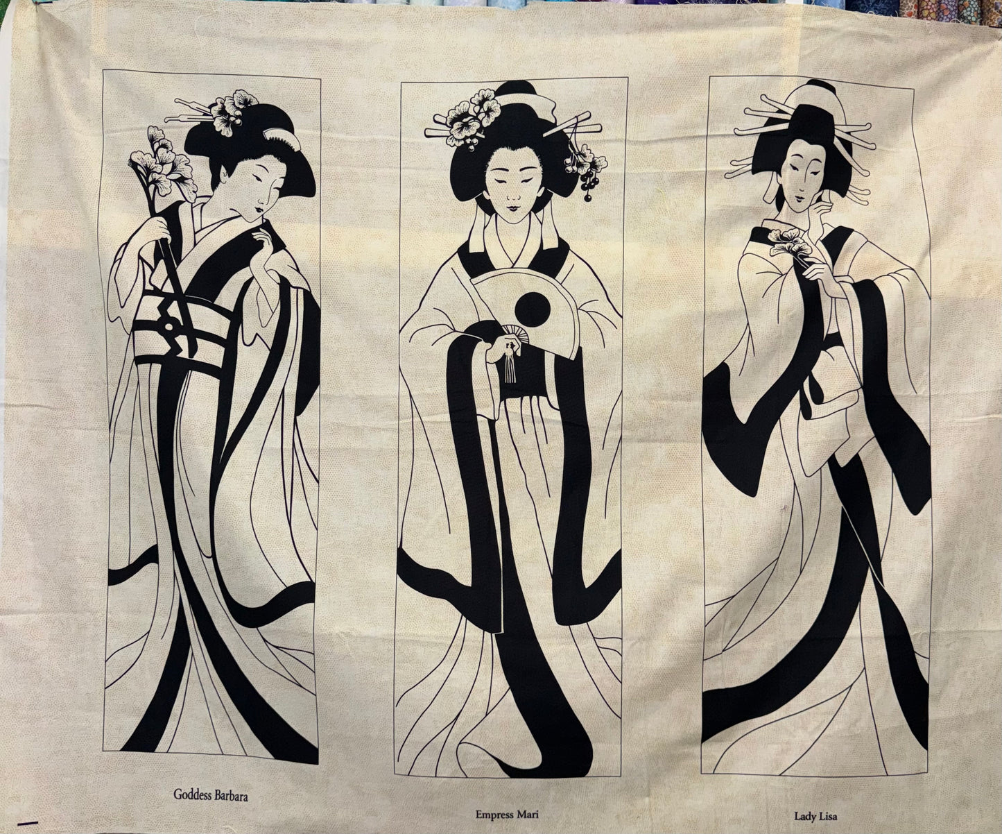 Japanese Gingko Goddesses - set of 3