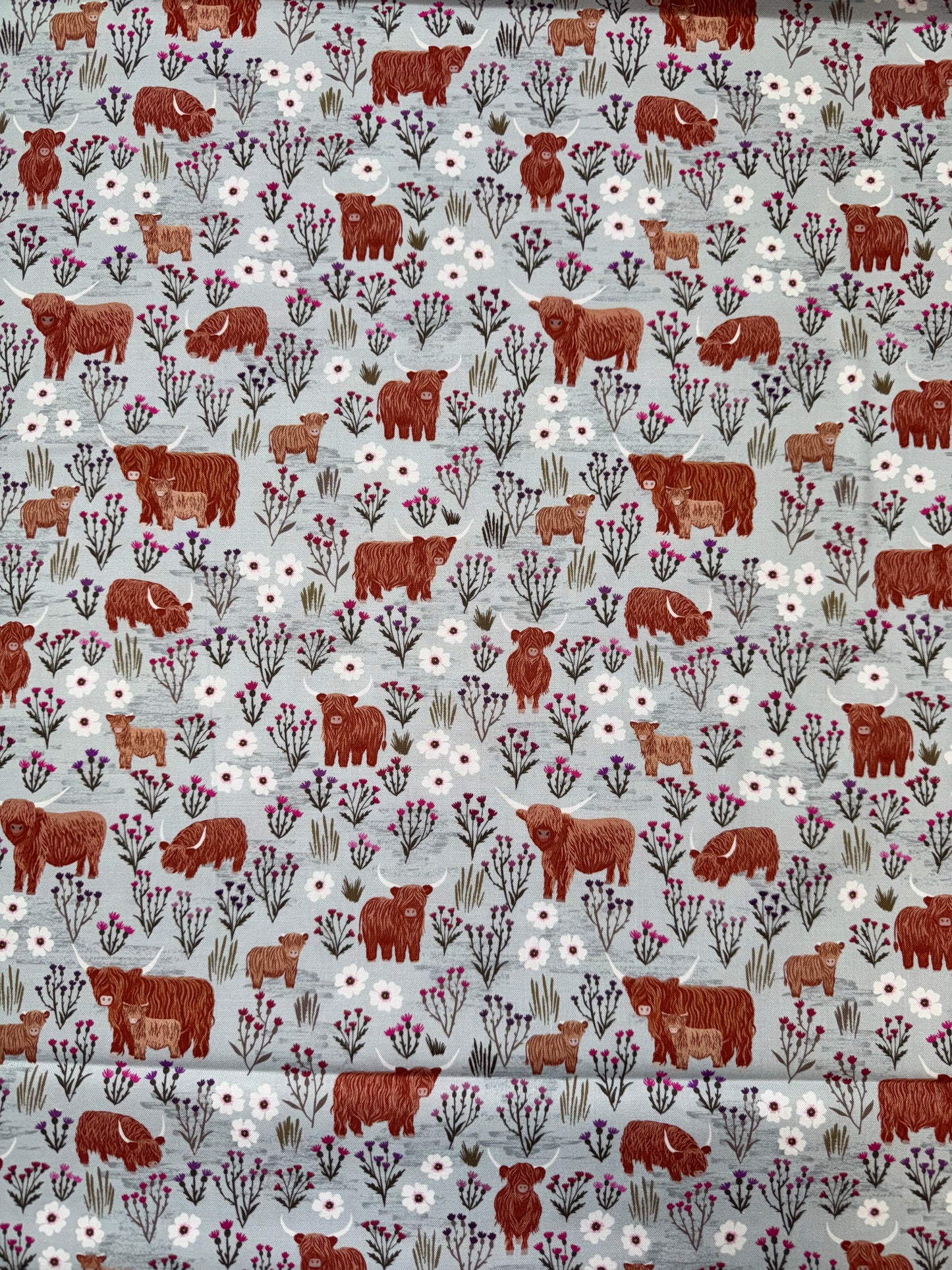 A Celtic Summer - Summer Meadow Highland Cows