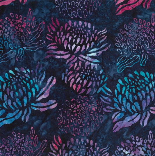 Batik Wideback in Purple Waratah BA108-2346