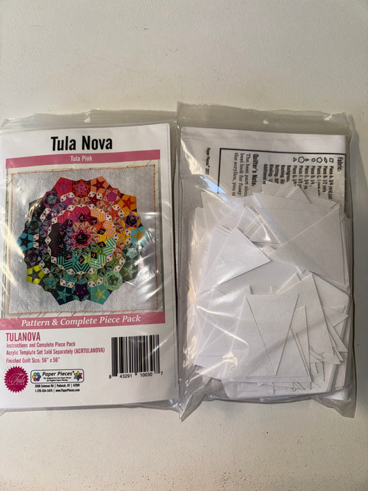 Tula Nova by Tula Pink - Pattern and Complete Piece Pack - Pre-Loved Treasure.