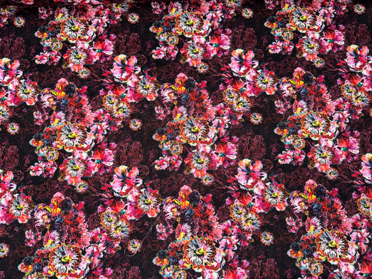 Glorious Gum Blossoms - Pink Gum Blossom fabric by De Gillett Cox