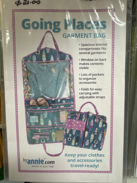 By Annie Pattern - Going Places Garment Bag