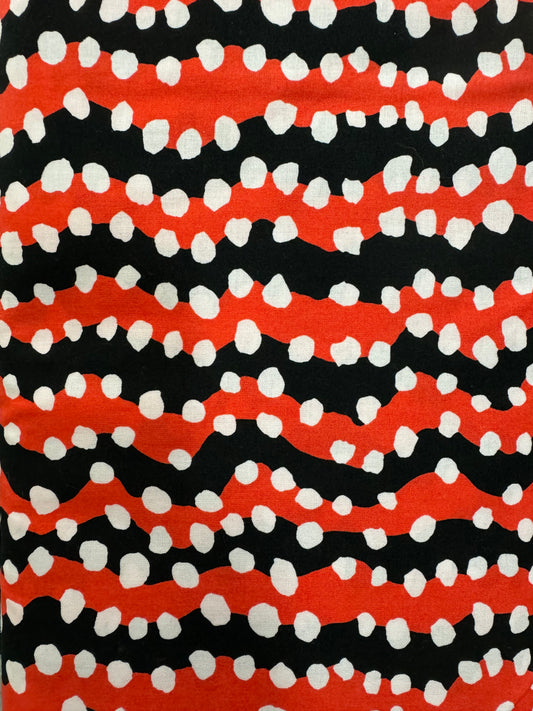 Kaffe Fassett Bubble Stripe - Black 2 x .5m available