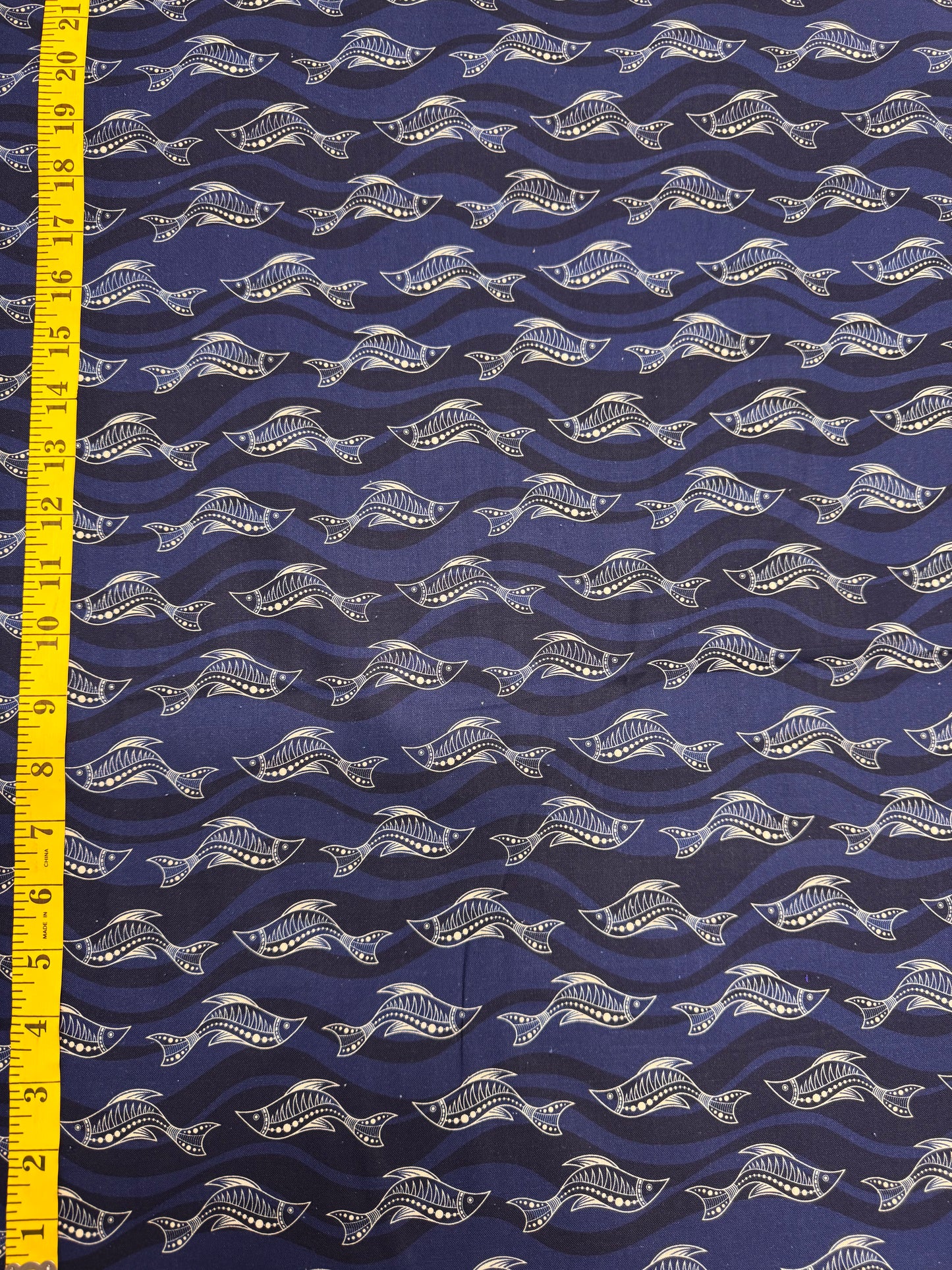 Aussie Allovers Fish on a blue background. 13m available