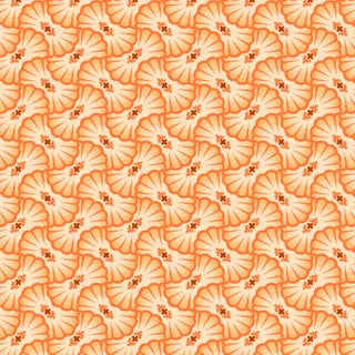 Koi Pond Pattern Orange