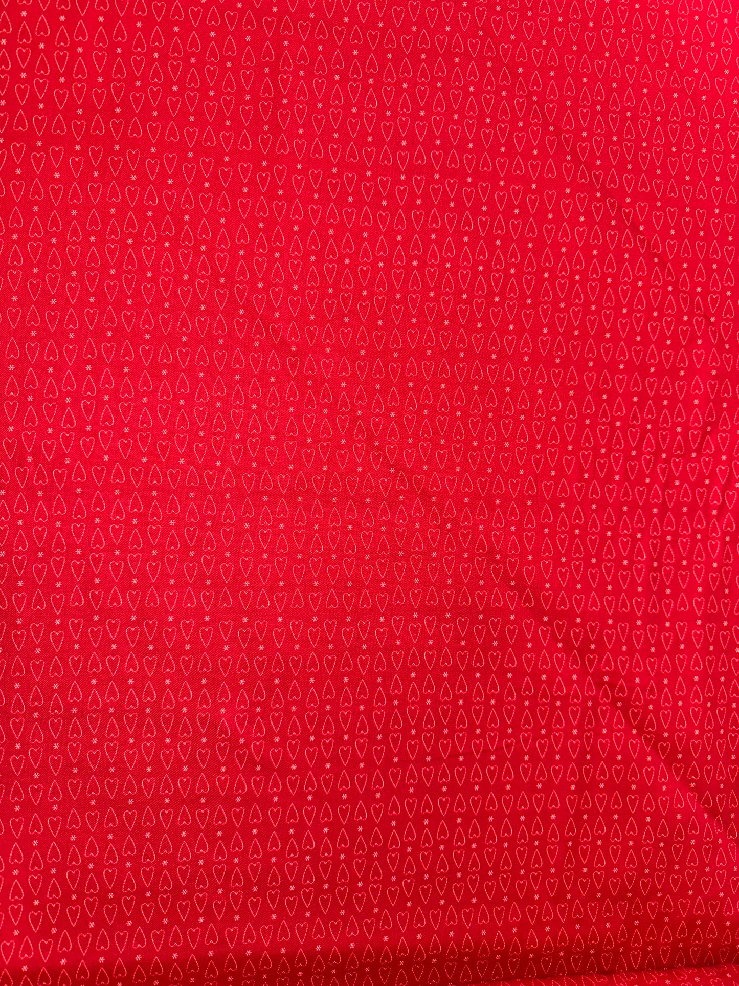 Red Velvet Small Red Heart design - Lynette Anderson Design