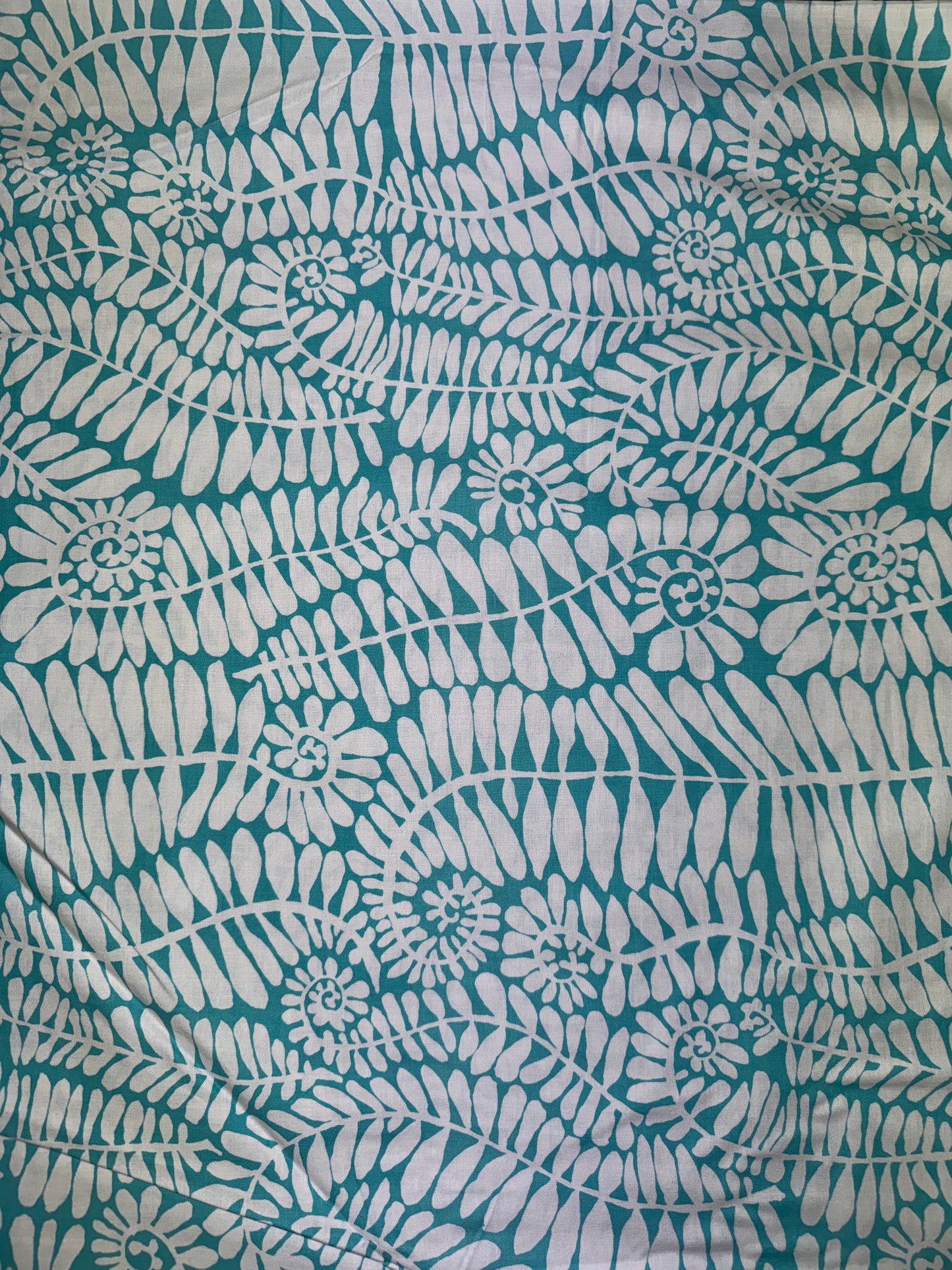 Kaffe Fassett Fronds in Green and White 6.2m available