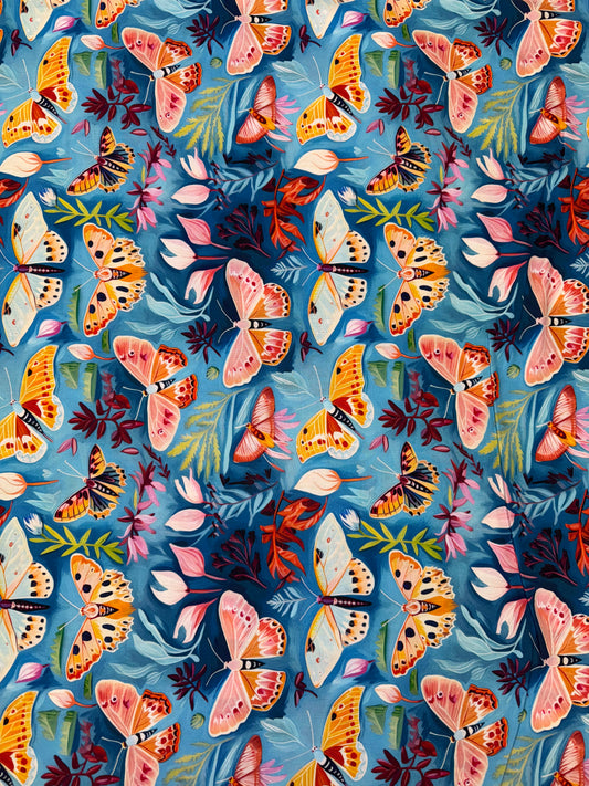DV6728 Devonstone Wideback Moths in Blues and Florals