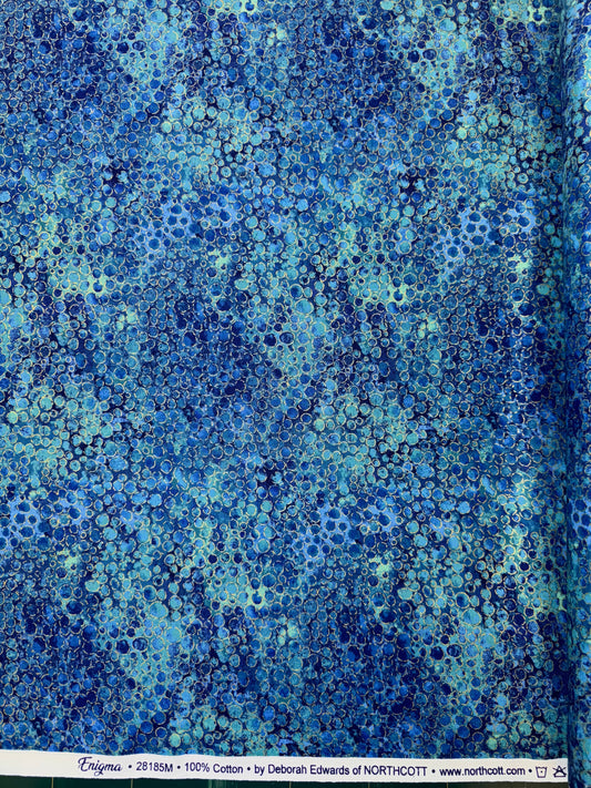 Enigma Shimmer River Rocks Blue Multi