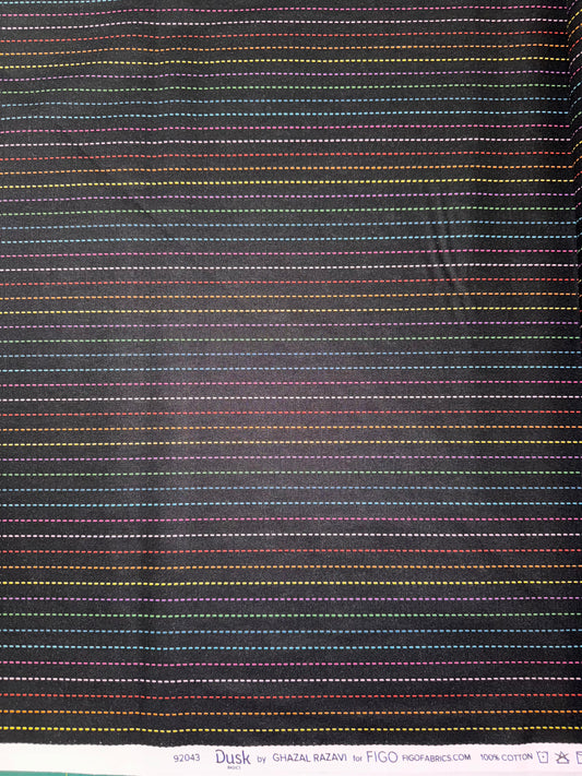 Dusk Black Multi Stripes