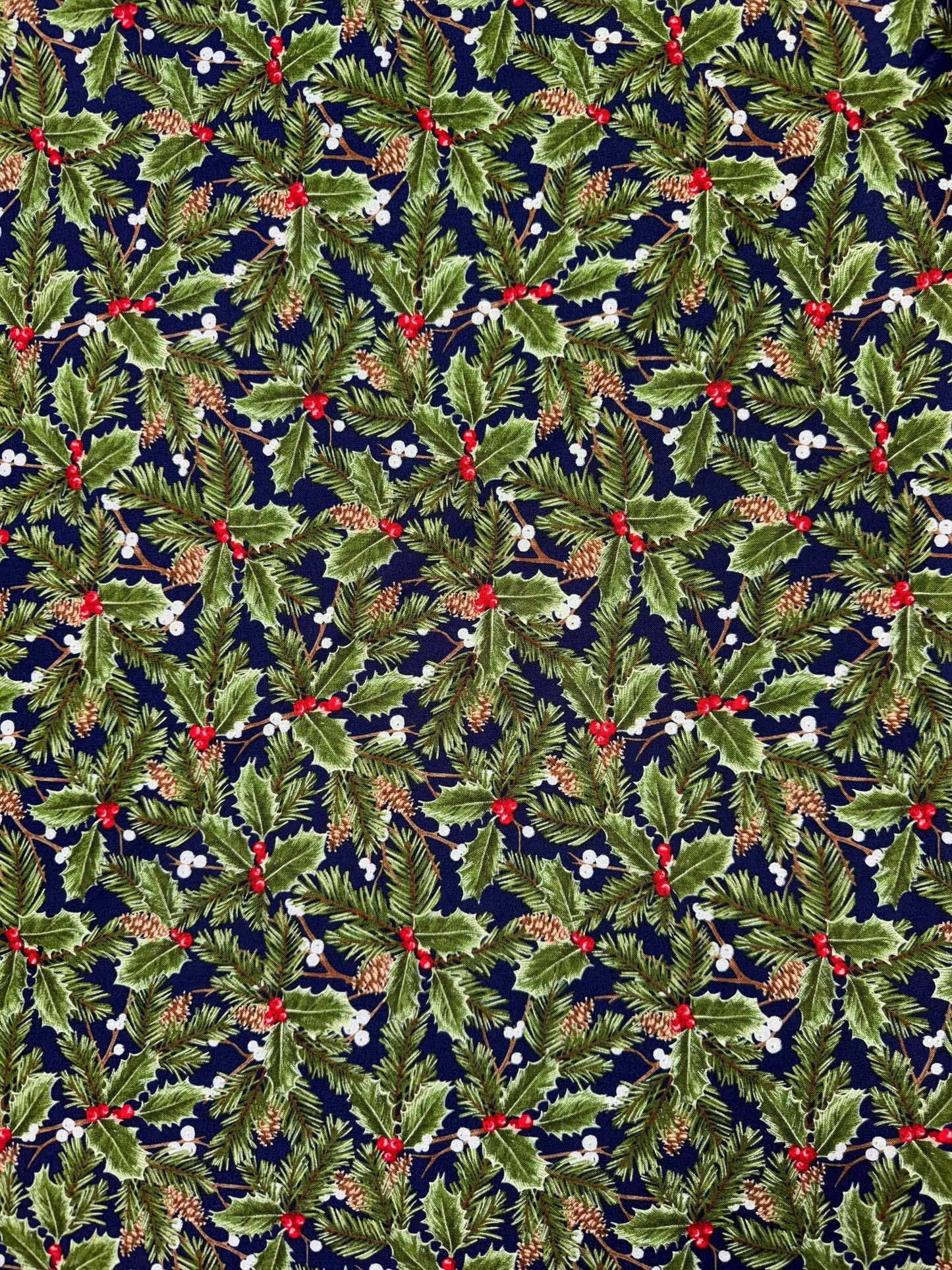Christmas Traditions Holly leaves with Berries