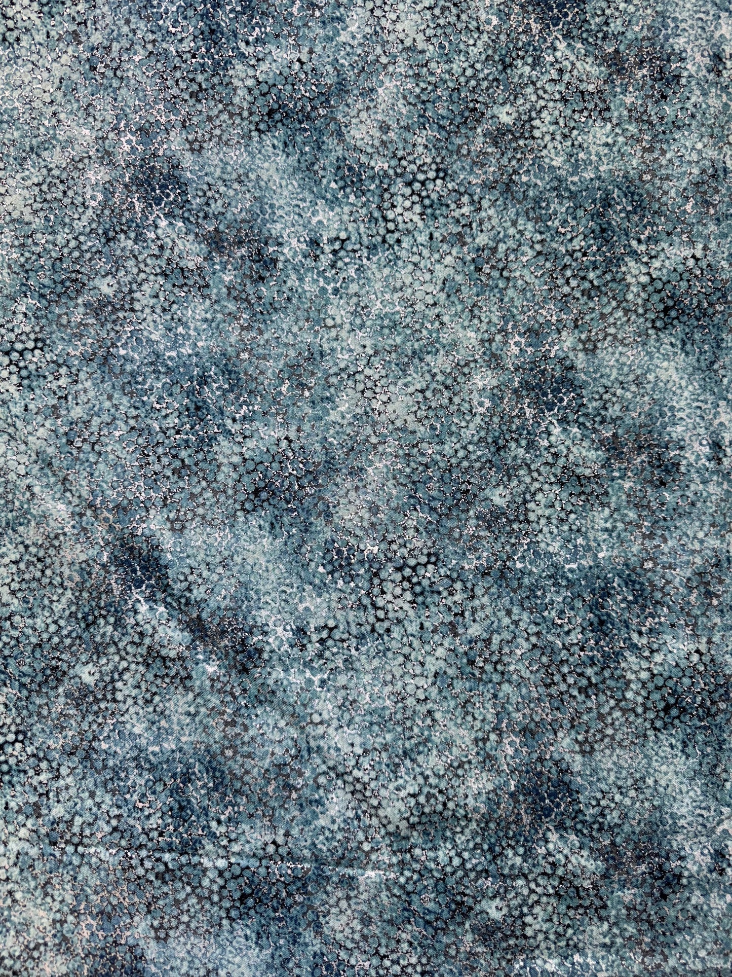 Enigma Shimmer River Rocks Blue and Silver