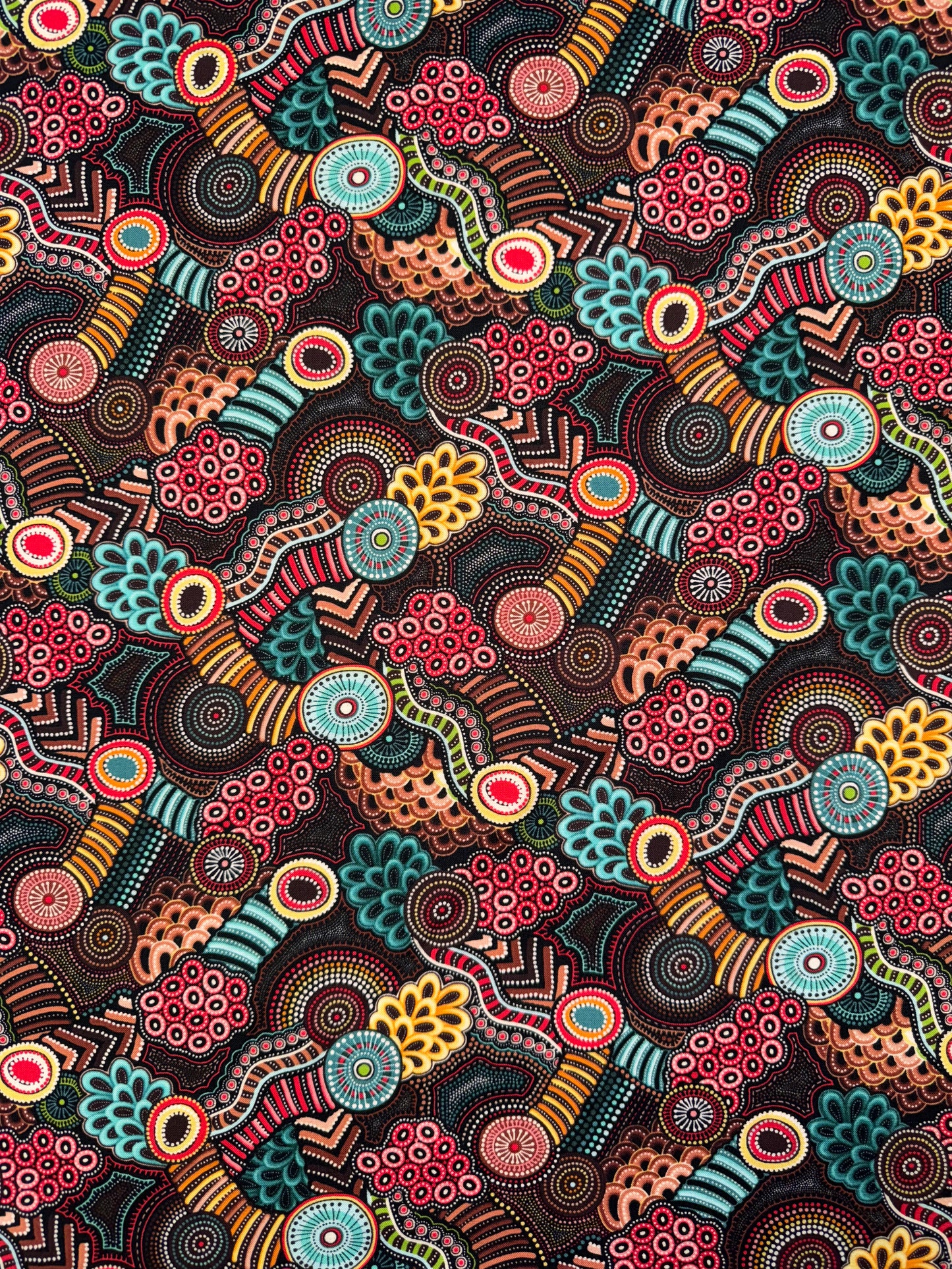 Gondwana in Brown and Rust