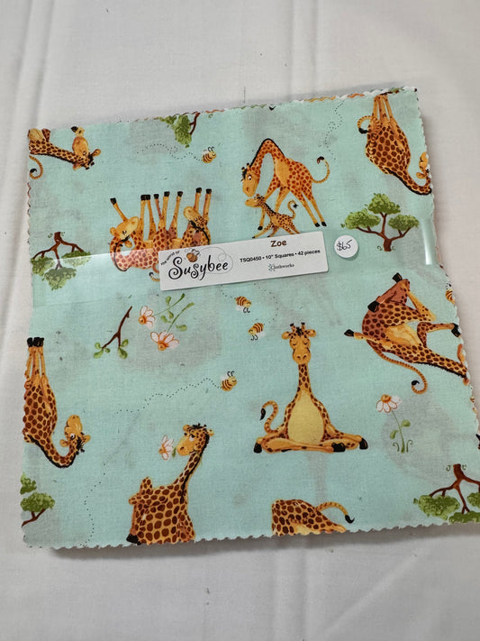 Susybee 10” Square Pack - Zoe