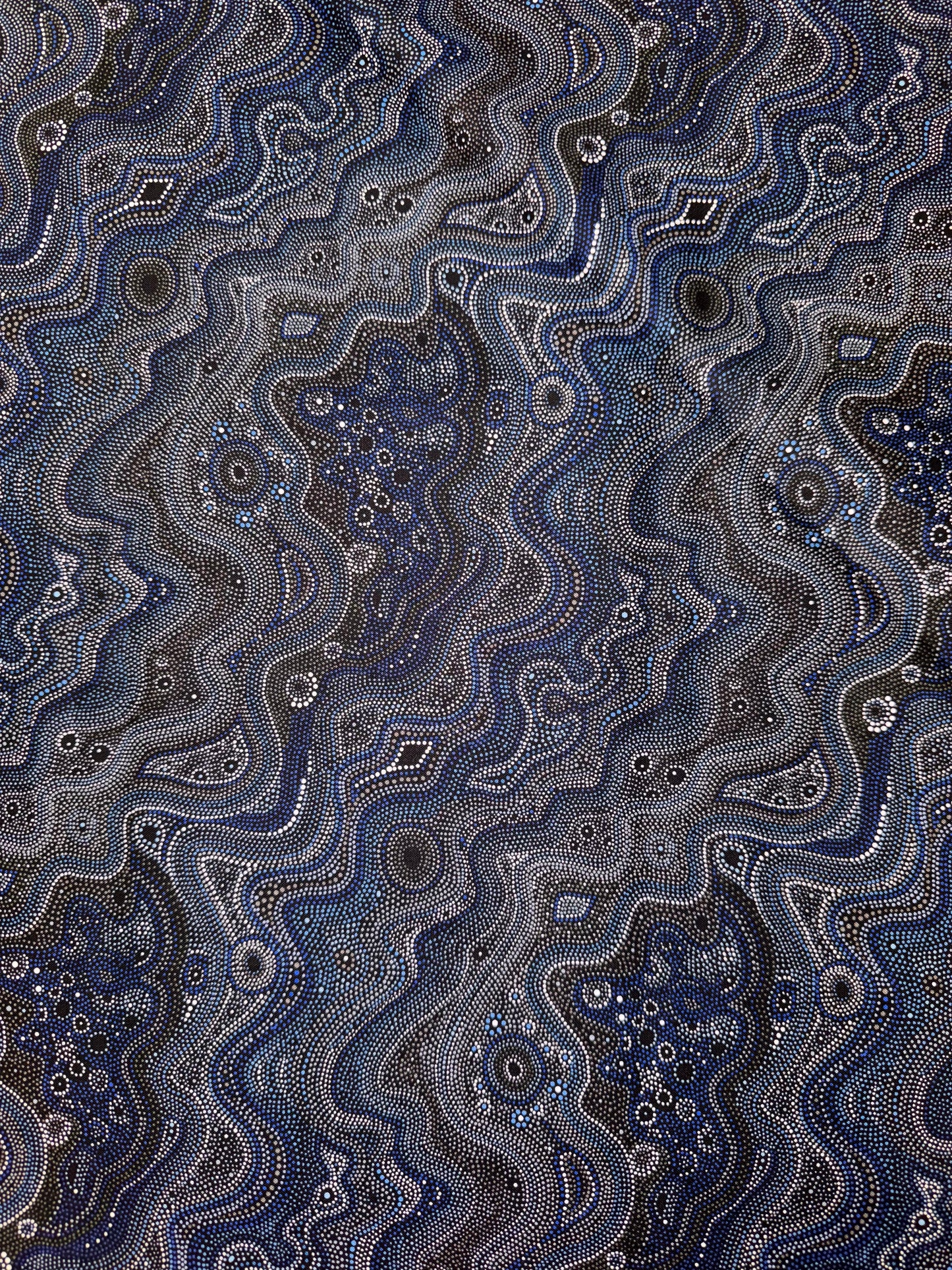 Urite Indigenous Blue Design