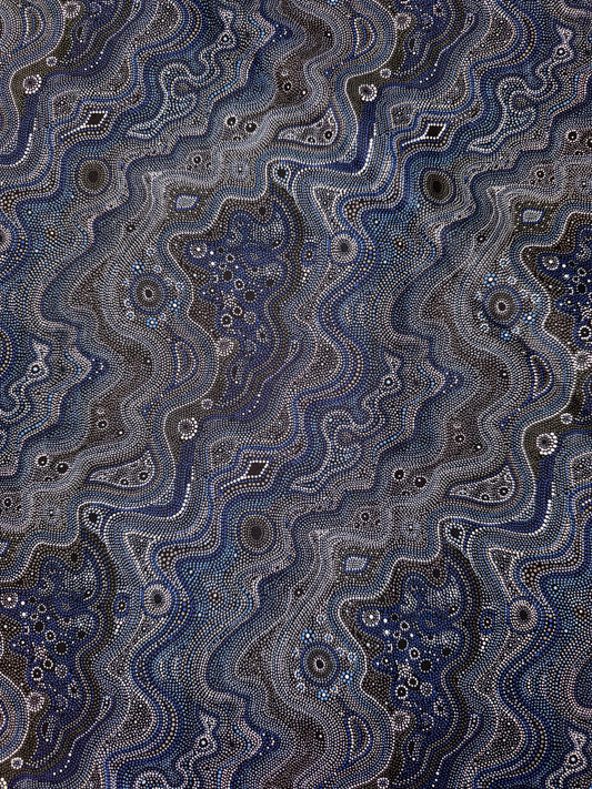 Urite Indigenous Blue Design