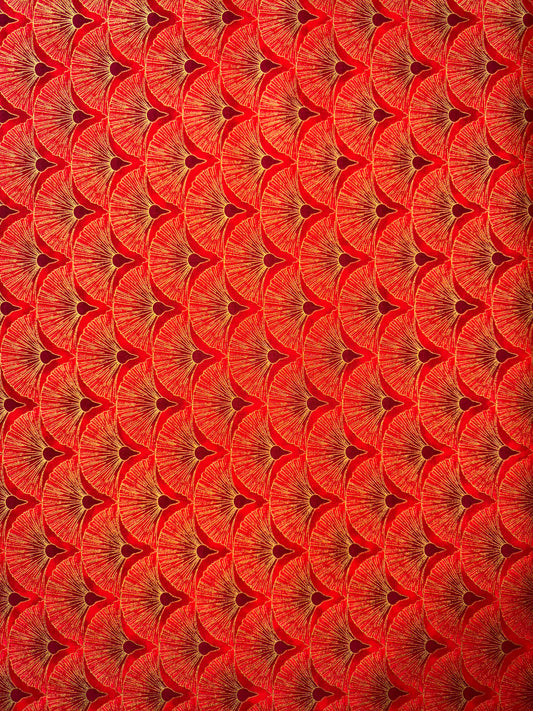 Leesa Chandler - Melba - Fans - Bright Red 3.5m  available