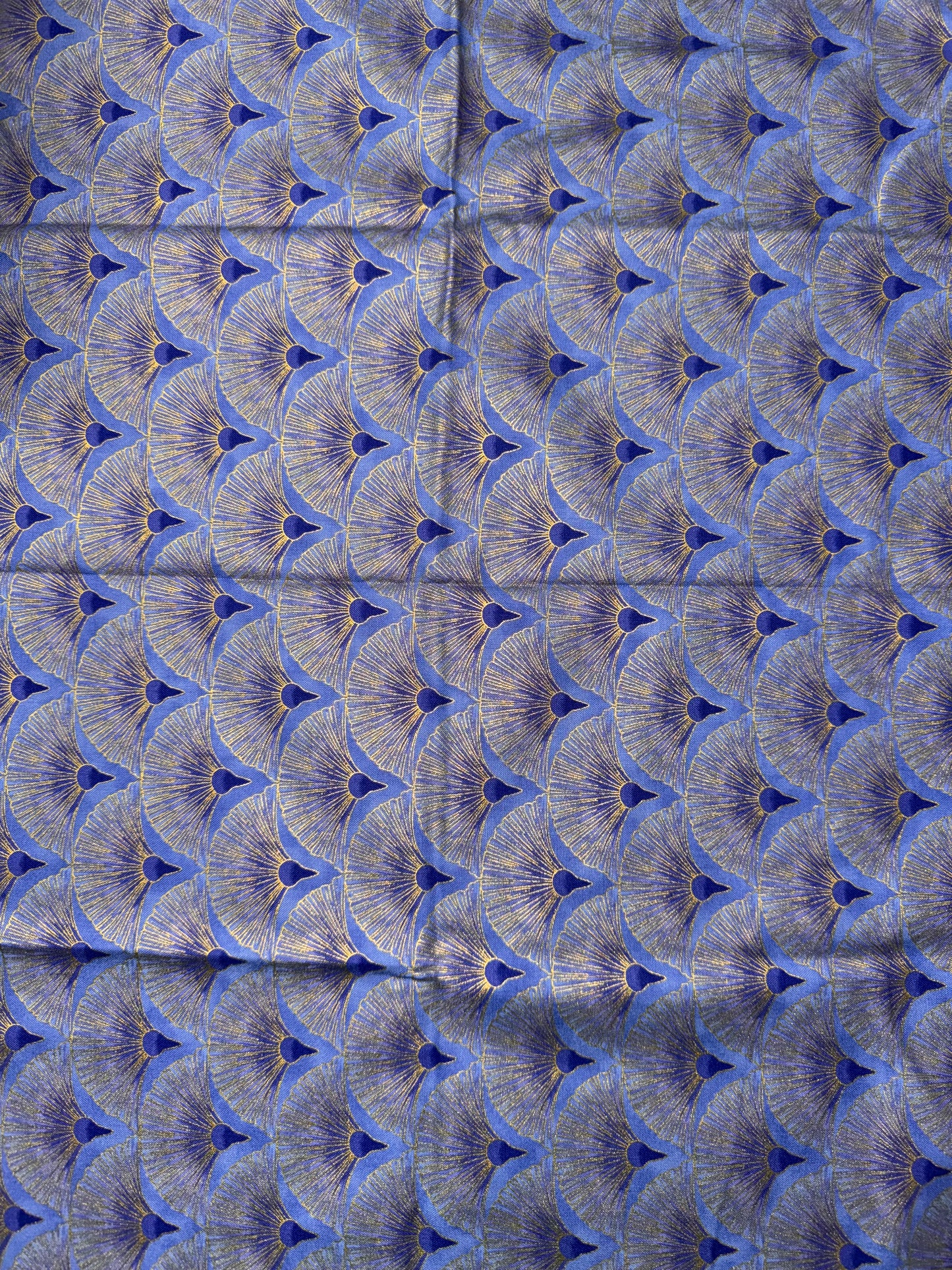 Leesa Chandler - Melba - Fans - Blue Gold 1.5m available