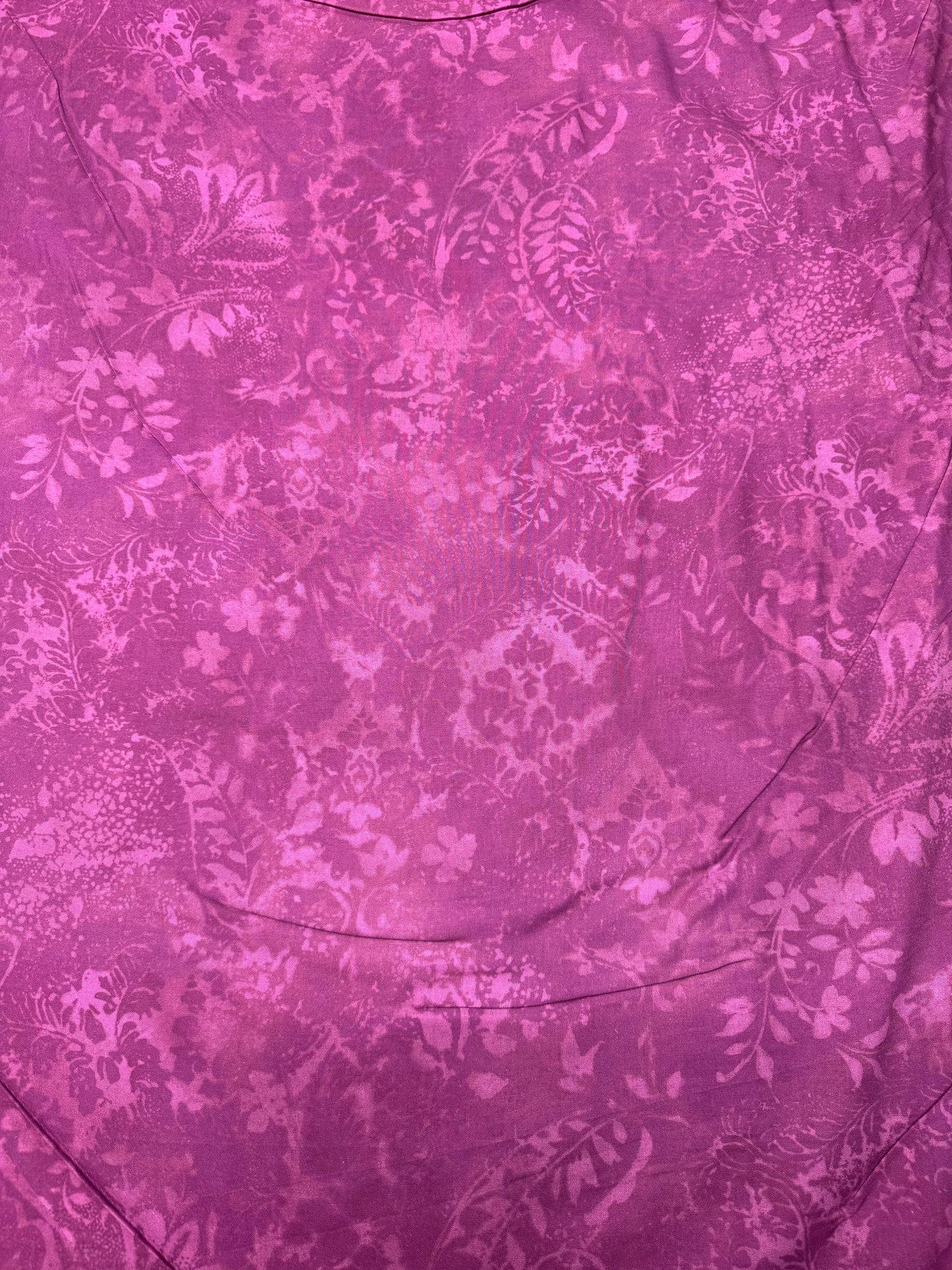 Floral textured Purple Wide Back fabric