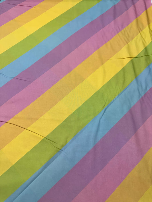 DV6159 Devonstone Wideback Rainbow Stripes