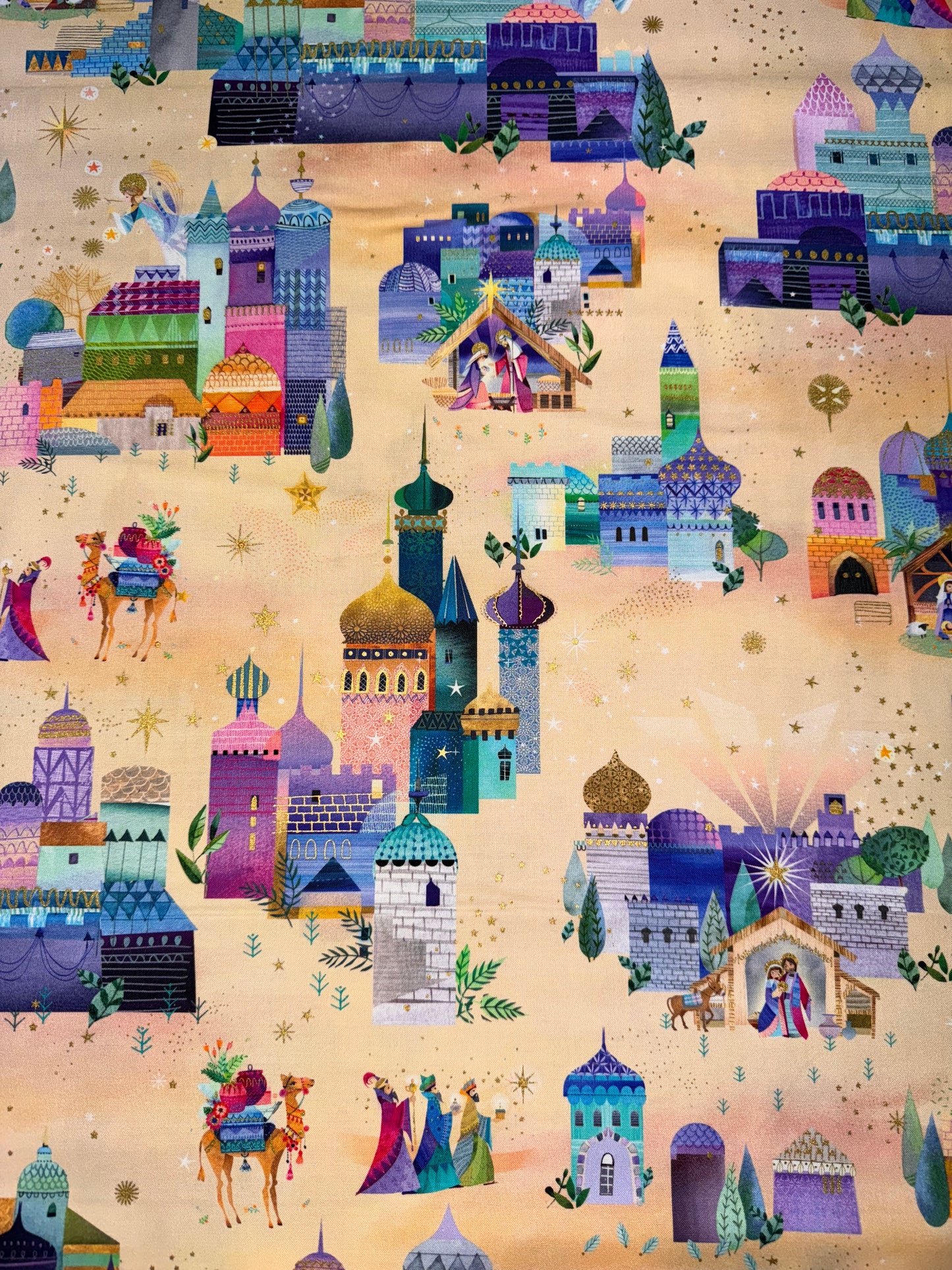 Christmas Holy Night in cream