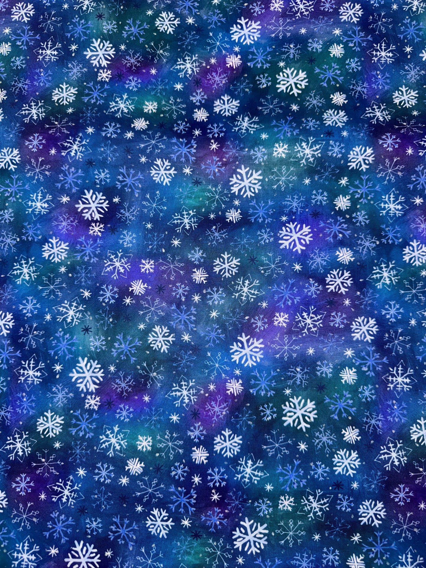 Snowtime Snowflakes Dark Blue Y4554-30